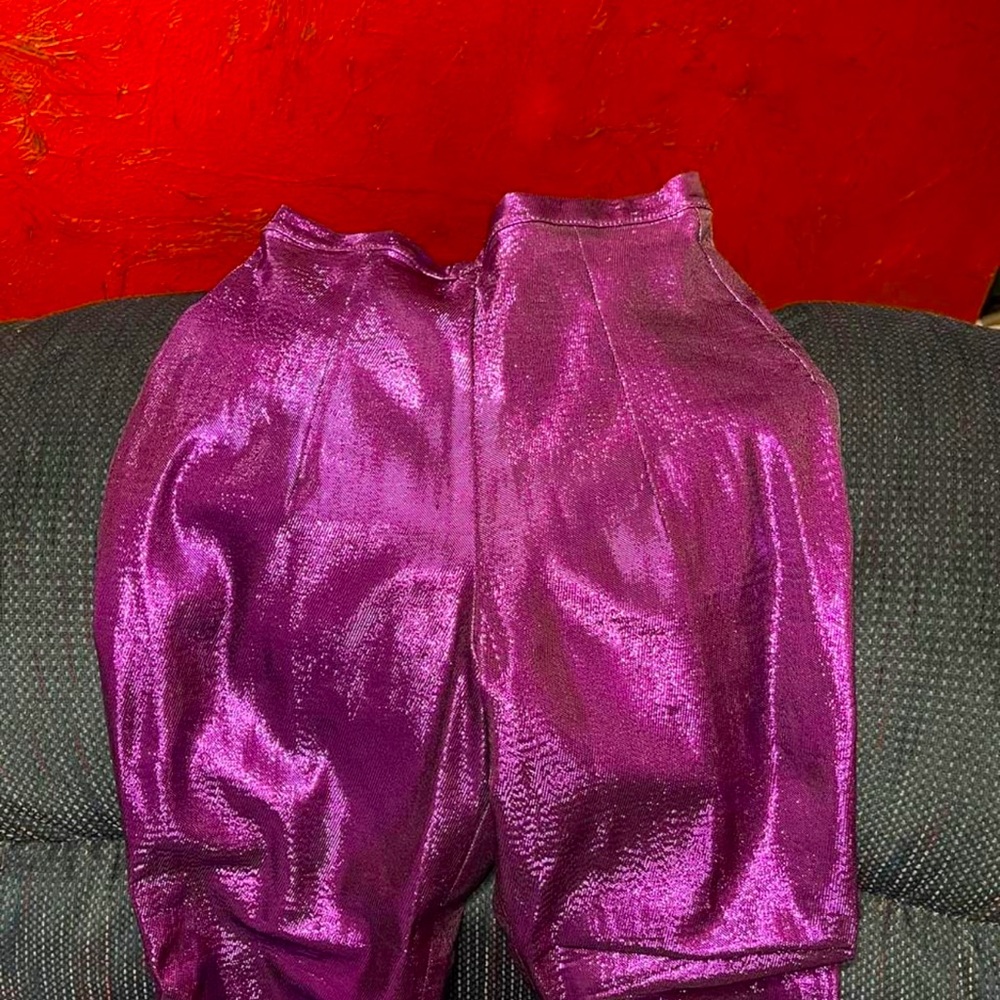 Unicorn alert.  Deadly dames sample cigarette pants and bolero These are AMAZING
